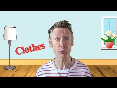 English Songs for Children | Sing Along With Tony | &quot;Little Leek - CLOTHES&quot;
